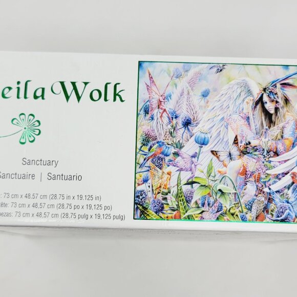 The Sanctuary By Sheila Wolk Puzzle Jigsaw 1000pc Fairy - Picture 4 of 4